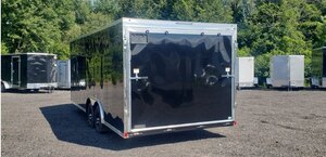 2026 Excalibur 8.5 X 20 HD 7K Enclosed Car / Auto Hauler Trailer 30in. Slant V Nose