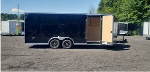 2026 Excalibur 8.5 X 20 HD 7K Enclosed Car / Auto Hauler Trailer 30in. Slant V Nose