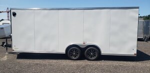 2026 Excalibur 8.5 X 24 HD 10K Enclosed Car / Auto Hauler Trailer Upgraded 5200lb. Drop Spring Axles