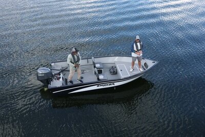 2026 Smoker Craft Pro Lodge 160 Blue