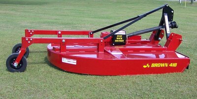 Brown ROTARY CUTTER TREE CUTTER