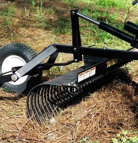 Tufline ATV UTILITY VEHICLE Attachments ATV LANDSCAPE RAKE ATVLR60