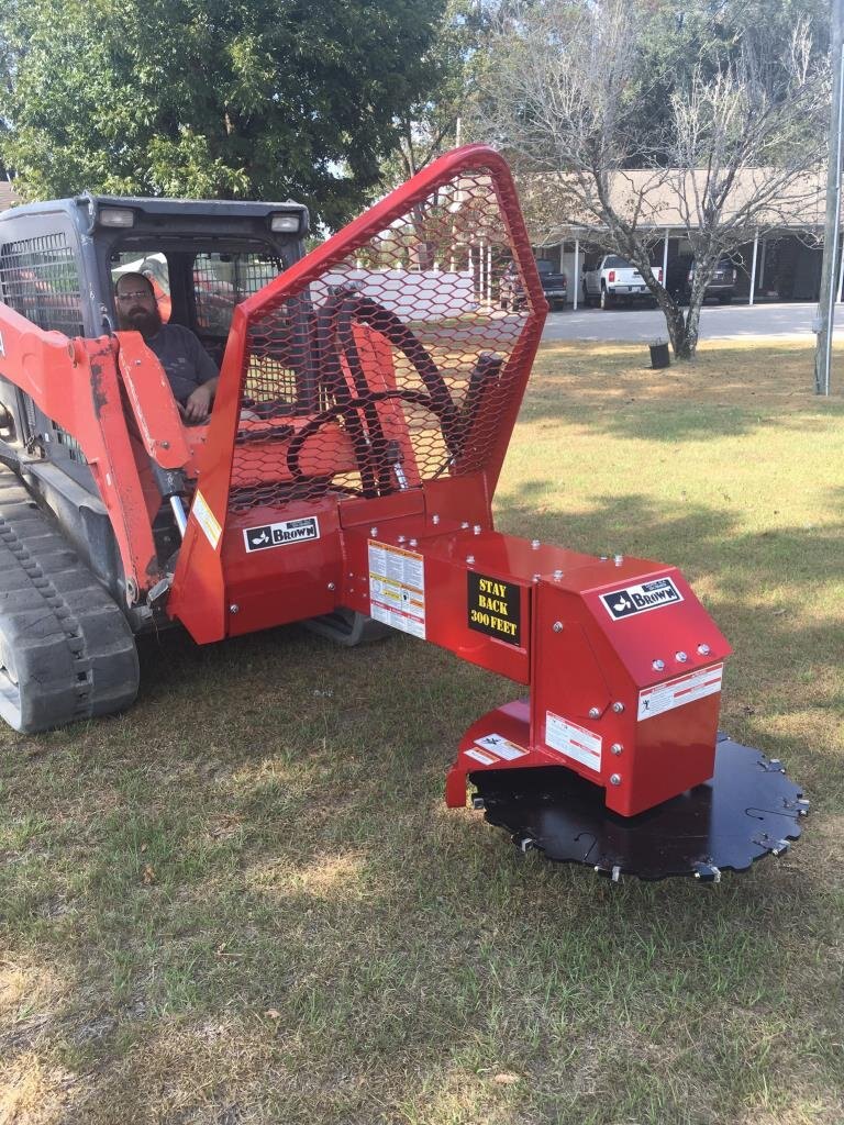 Brown TREE SAW HYDRAULIC, SKID STEER HTS3640BA