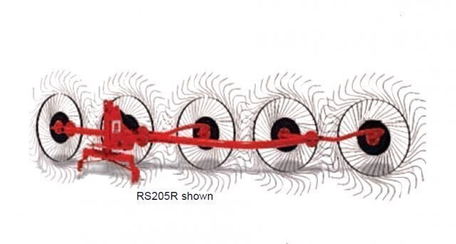 Befco FINGER WHEEL RAKES 3 Pt. Single Side RS203R