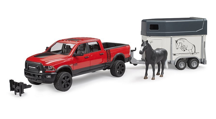 RAM 2500 POWER PICK UP WITH HORSE TRAILER & HORSE