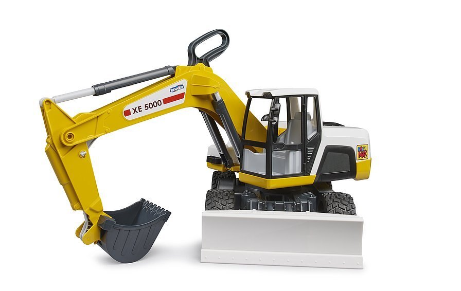 EXCAVATOR ROADMAX YELLOW/WHITE