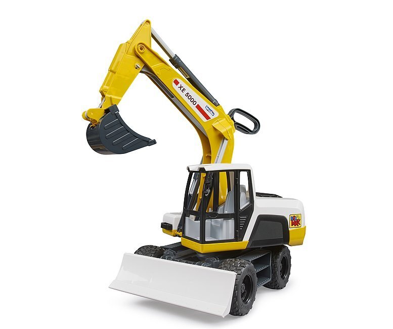 EXCAVATOR ROADMAX YELLOW/WHITE