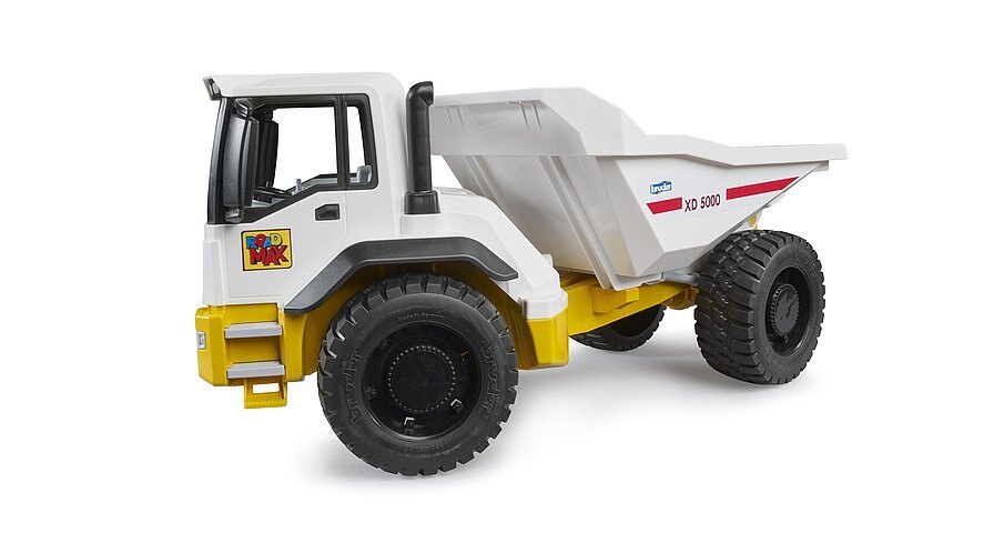 ROCK DUMP TRUCK YELLOW/WHITE