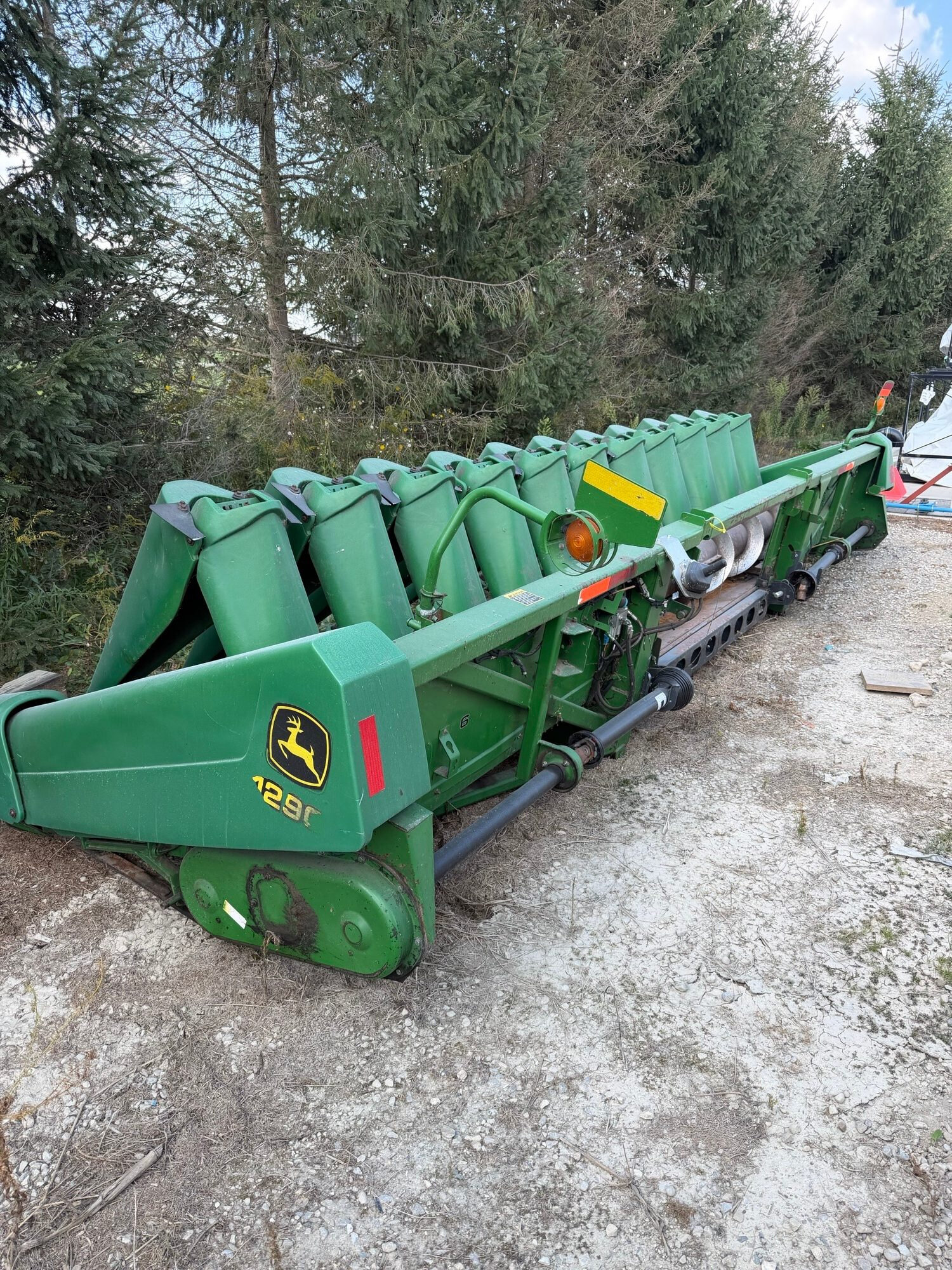 2000 JOHN DEERE 1290 CORN HEAD