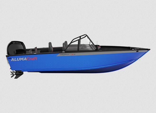 2025 Alumacraft Trophy 175X Sport Azure Blue