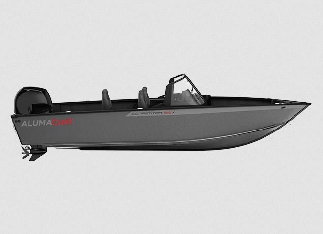 2025 Alumacraft Competitor 185X Sport Stratus Gray