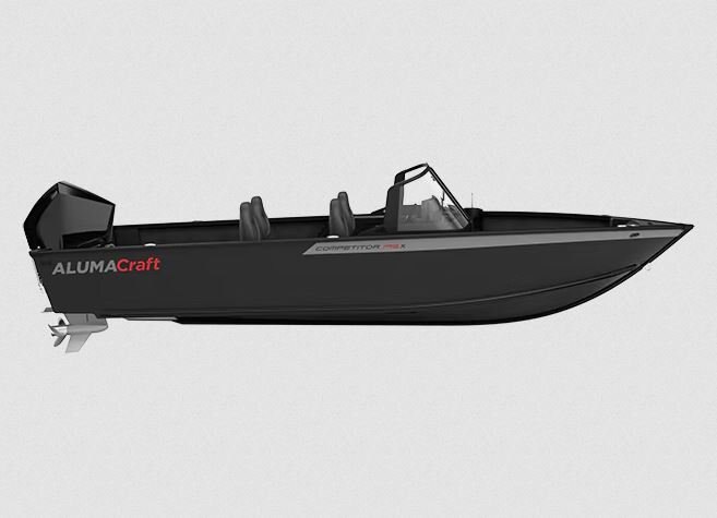 2025 Alumacraft Competitor 195X Sport Nightfall Black