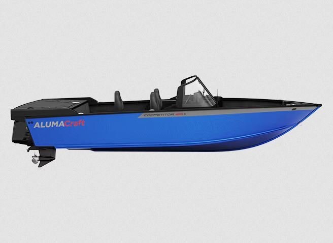 2025 Alumacraft Competitor 185X Sport Rotax S Azure Blue