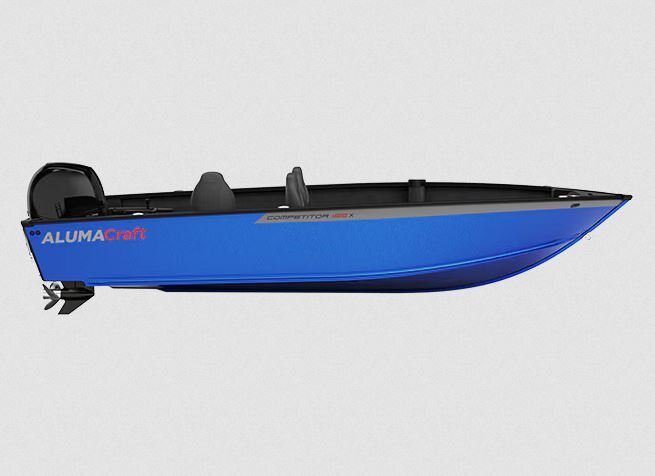 2025 Alumacraft Competitor 185X Tiller Azure Blue