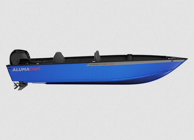 2025 Alumacraft Competitor 205X Tiller Azure Blue