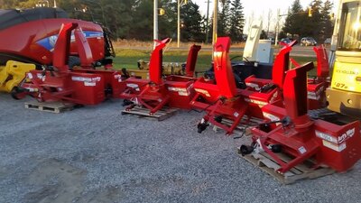 NEW AgroTrend snow blowers