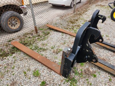 New HLA 10000 lb. pallet forks