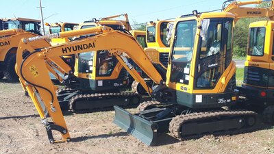 NEW Hyundai R35Z-9A compact excavator