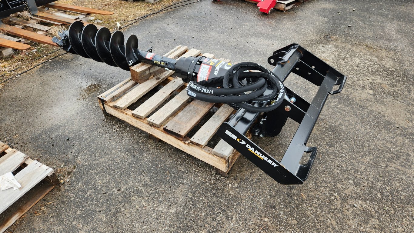 BRAND NEW Danuser EP1020 Hydraulic Post Hole Auger