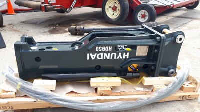 NEW Hyundai HDB50 hydraulic breaker