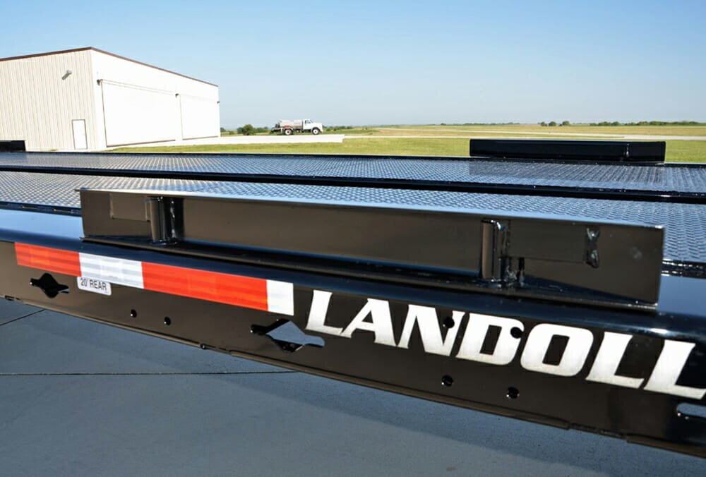 Landoll 343A TRAVELING AXLE TRAILER BLACK