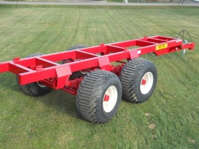 Meyer Manufacturing XTSS2700+ Tandem Trailer / Suspension-Steer Axle - 27 Ton