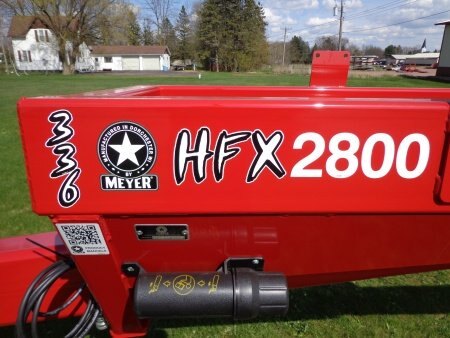 Meyer Manufacturing HFX2800 Tandem Trailer / High Floation Suspension Axle 28 Ton