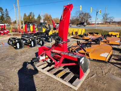 NEW AgroTrend 7274 pull-type snowblower