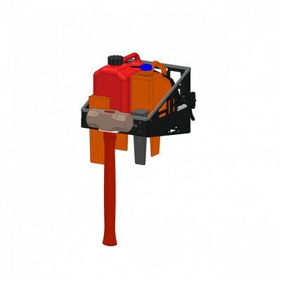 Artillian BAR-MOUNT FUEL CAN HOLDER