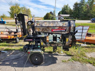 2023 Wallenstein WP845 wood processor