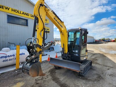 New Holland E37C compact excavator