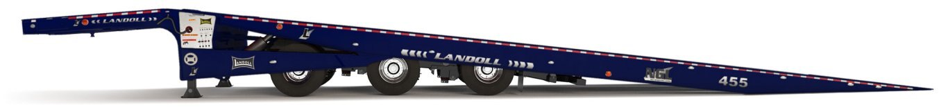 Landoll 455B TRAVELING AXLE TRAILER BLUE
