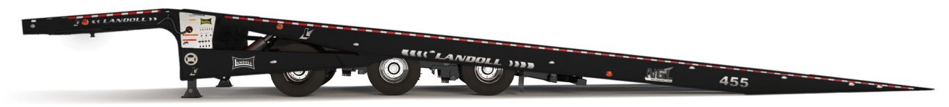 Landoll 455B TRAVELING AXLE TRAILER BLACK