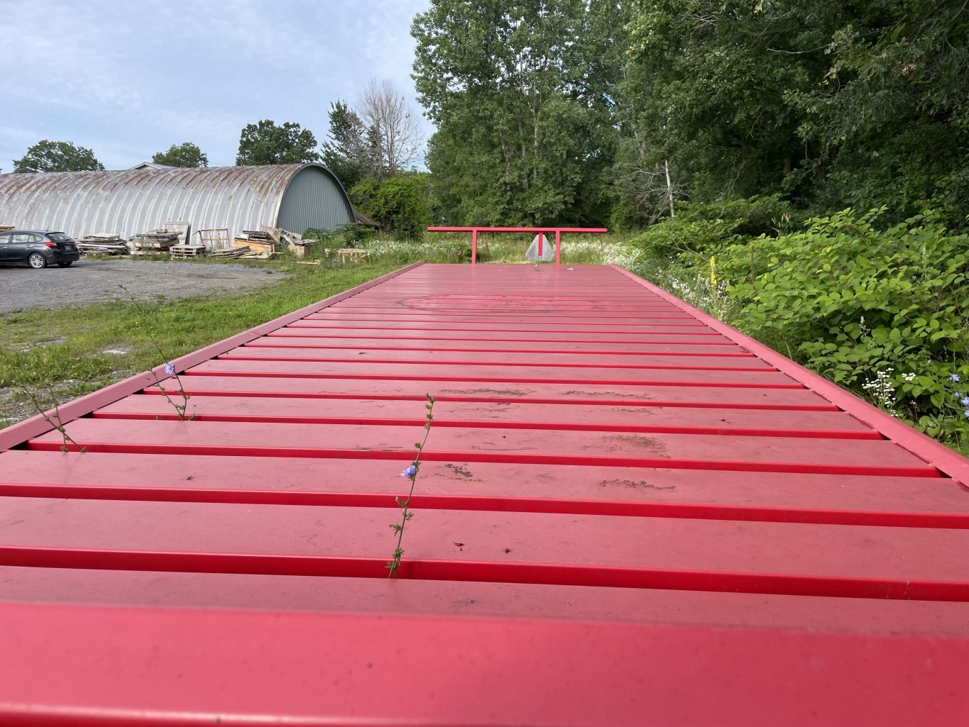 New Creekbank 30’ Steel Board floor Wagon