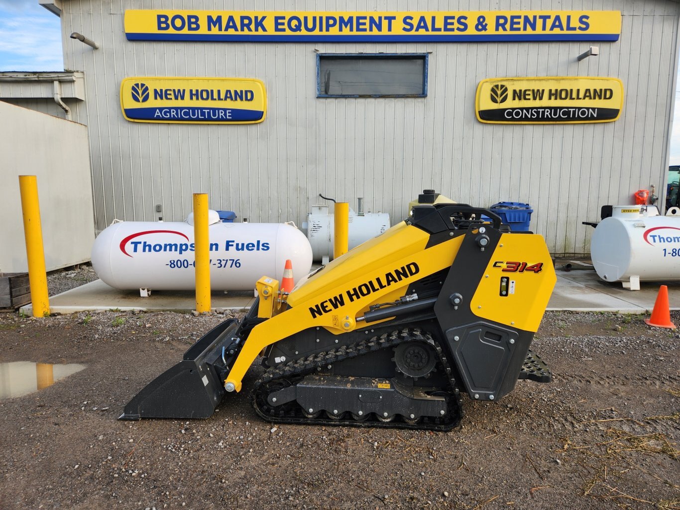 New Holland C314 mini track loader