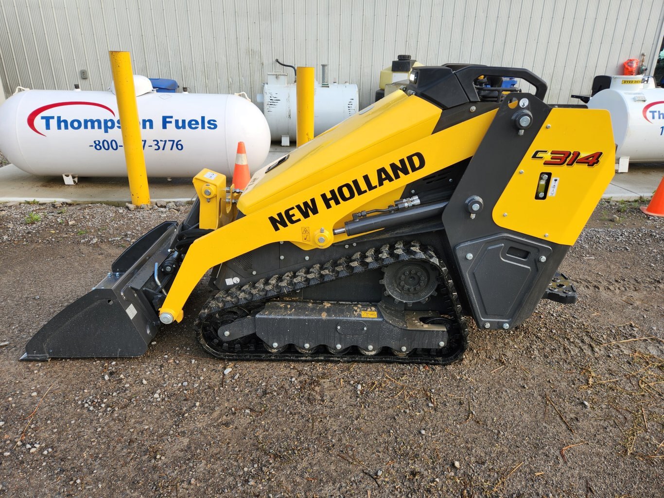 New Holland C314 mini track loader