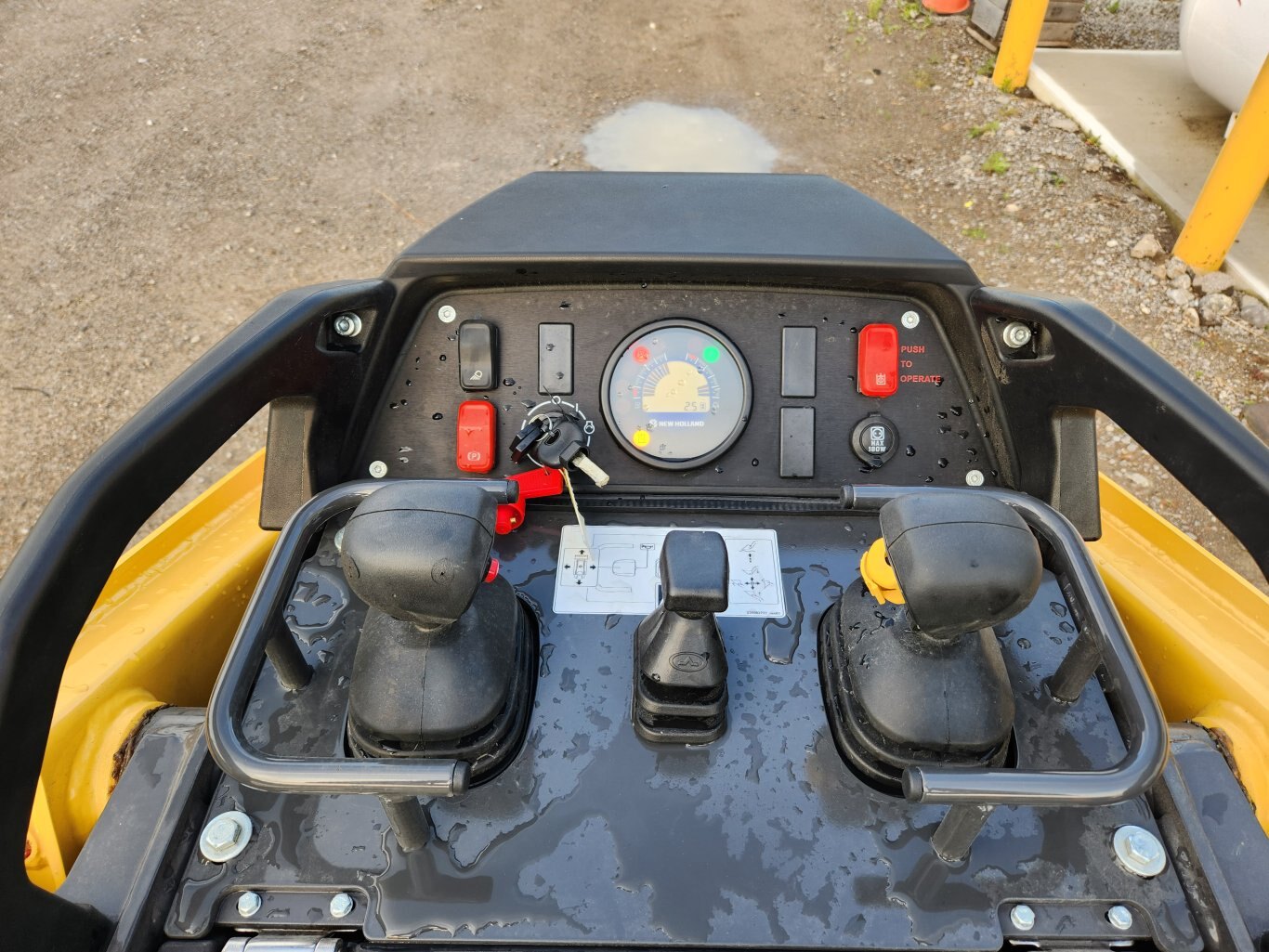 New Holland C314 mini track loader