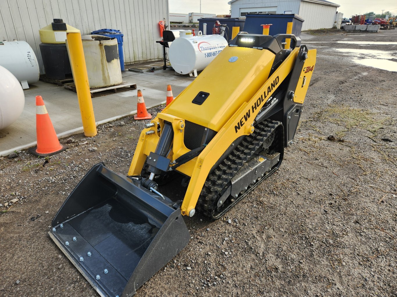 New Holland C314 mini track loader