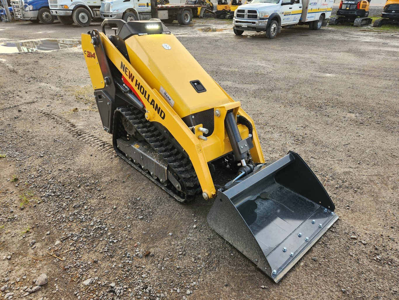 New Holland C314 mini track loader