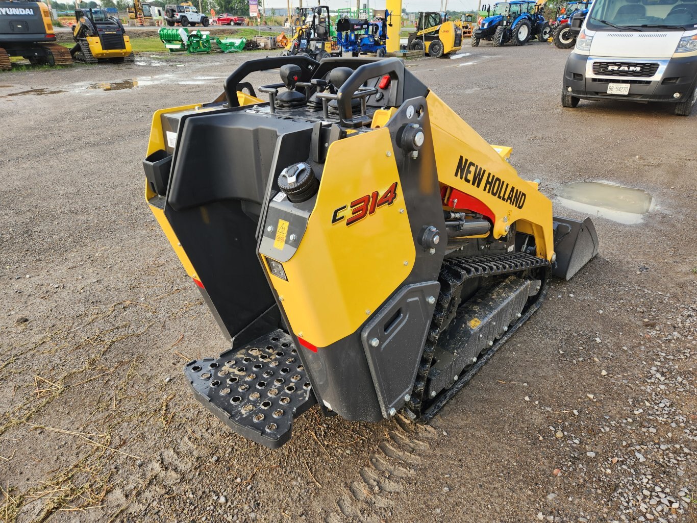 New Holland C314 mini track loader