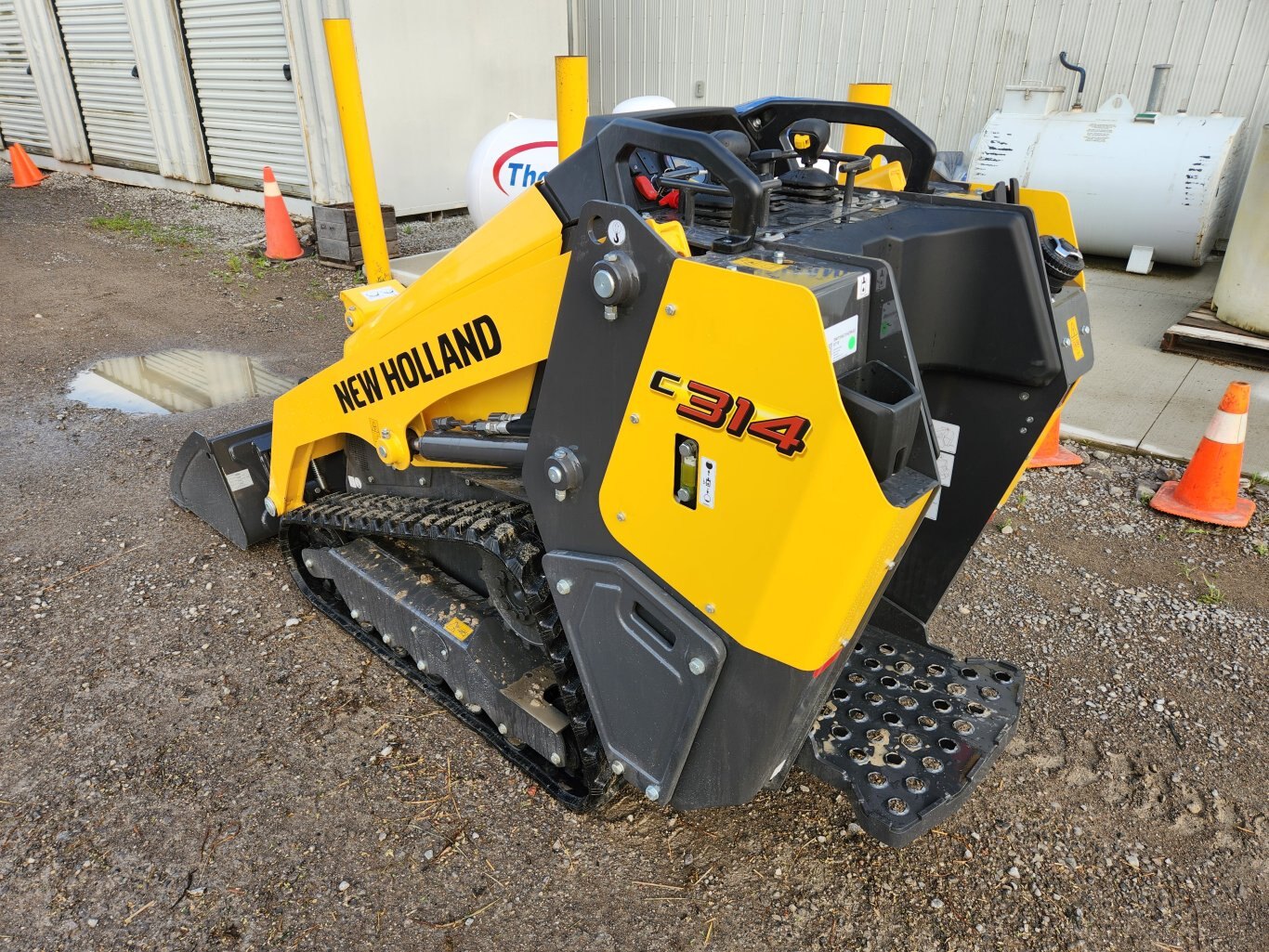 New Holland C314 mini track loader