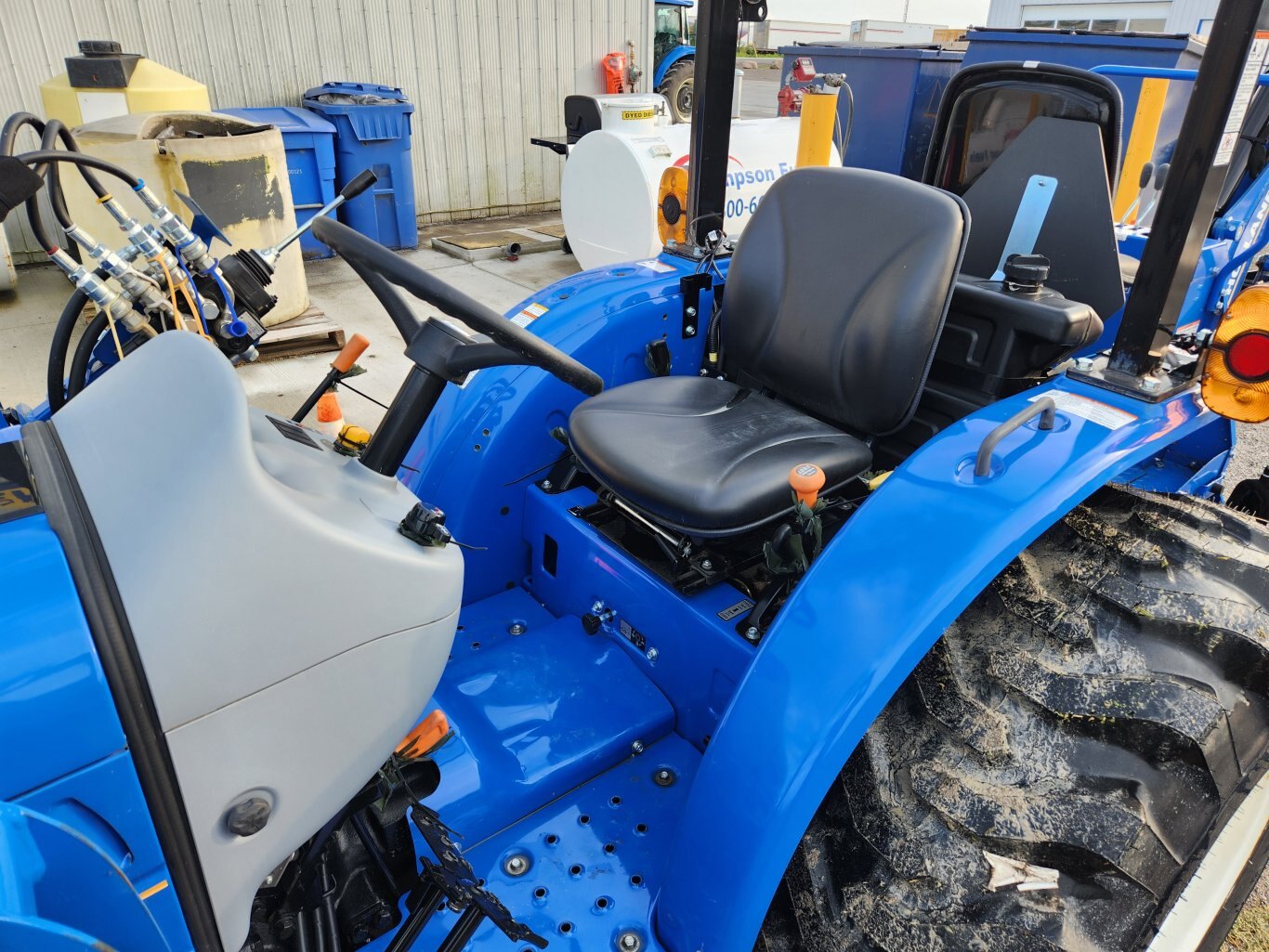 New Holland Workmaster 25 compact tractor with loader & backhoe