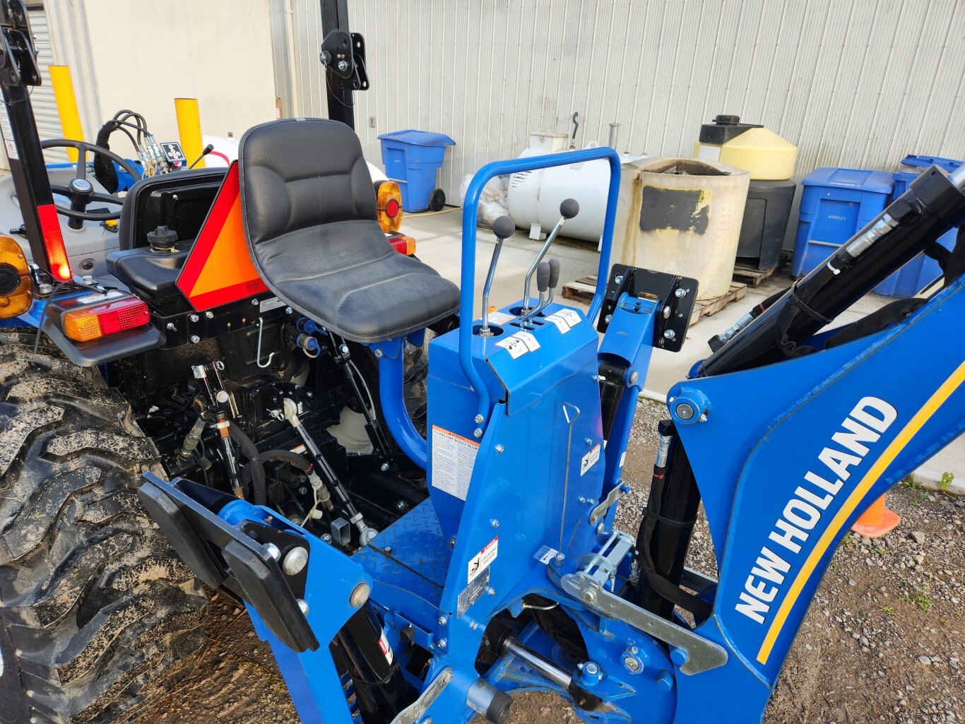 New Holland Workmaster 25 compact tractor with loader & backhoe