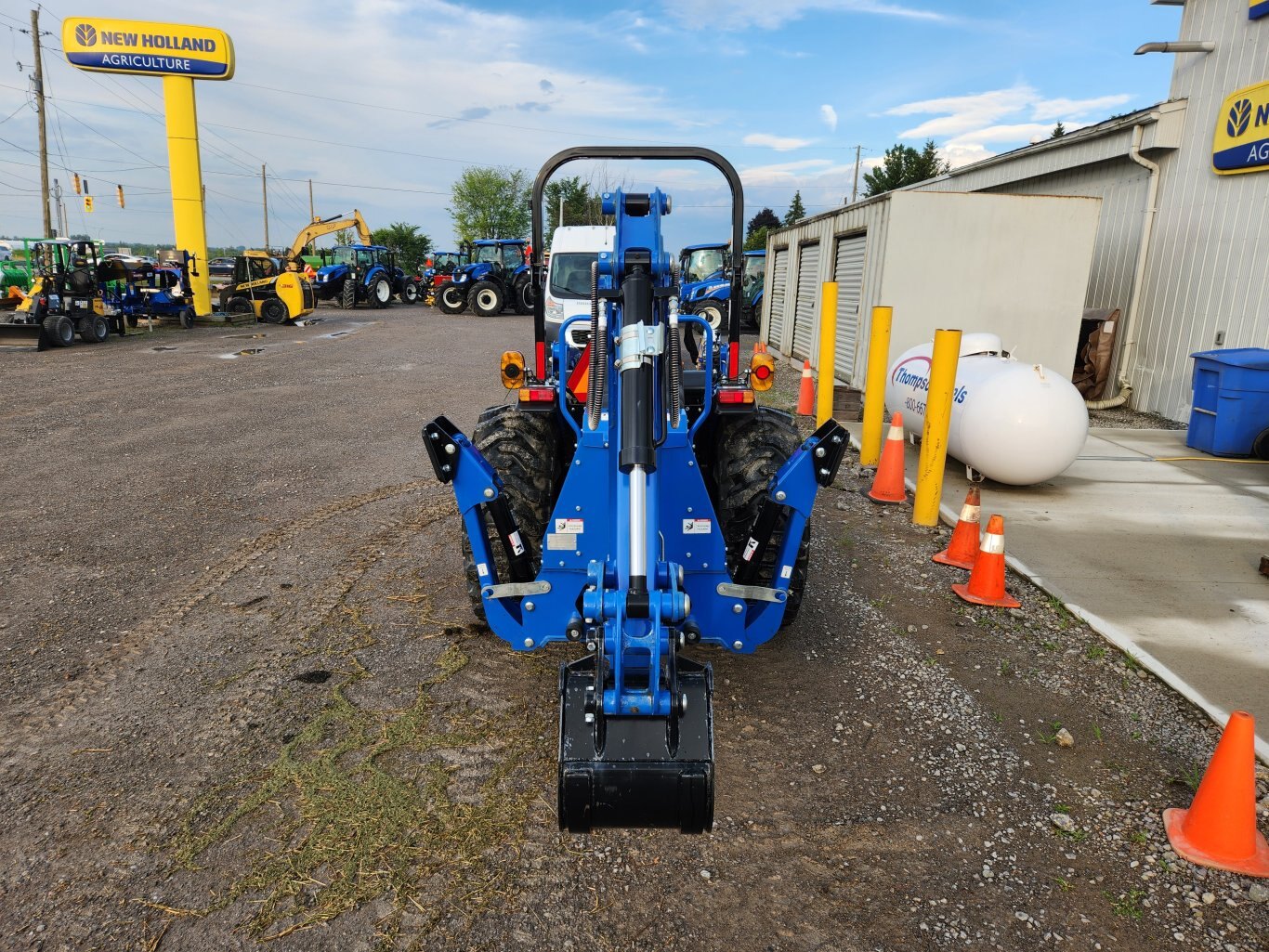 New Holland Workmaster 25 compact tractor with loader & backhoe