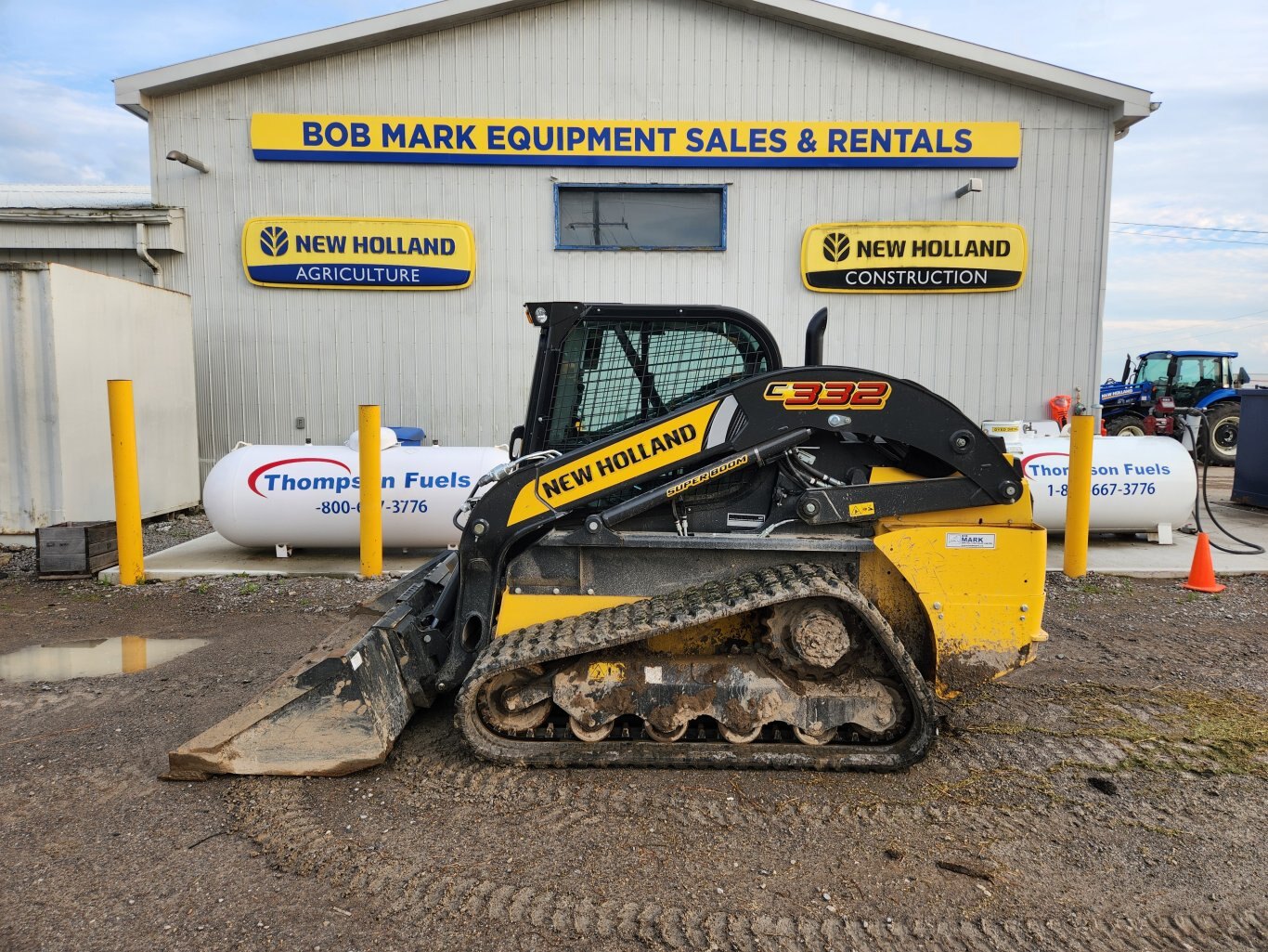 New Holland C332 compact track loader