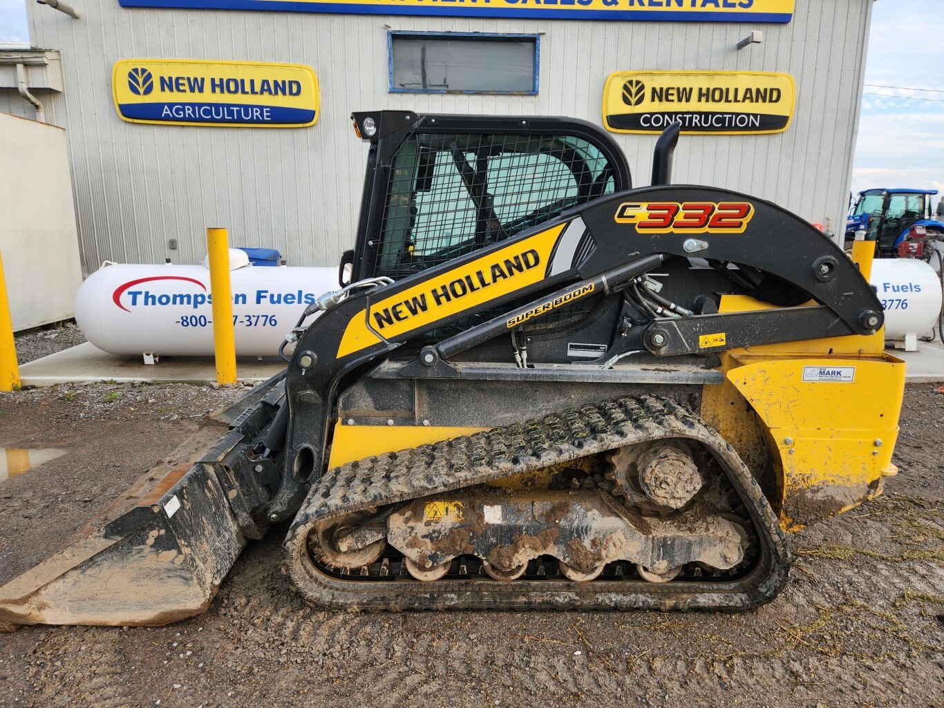 New Holland C332 compact track loader