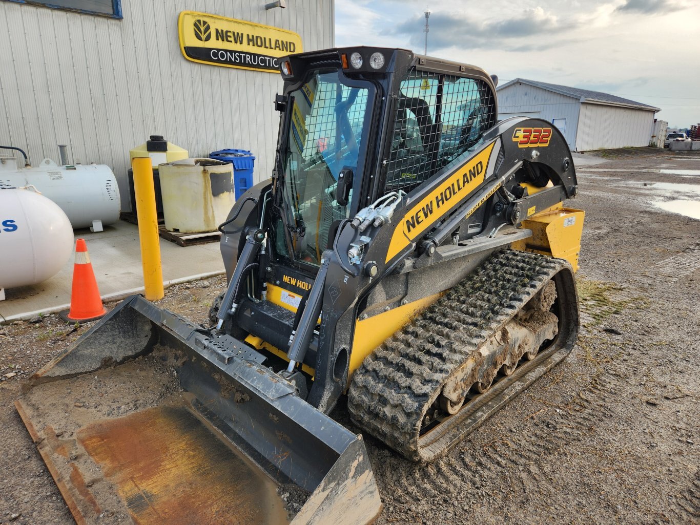 New Holland C332 compact track loader