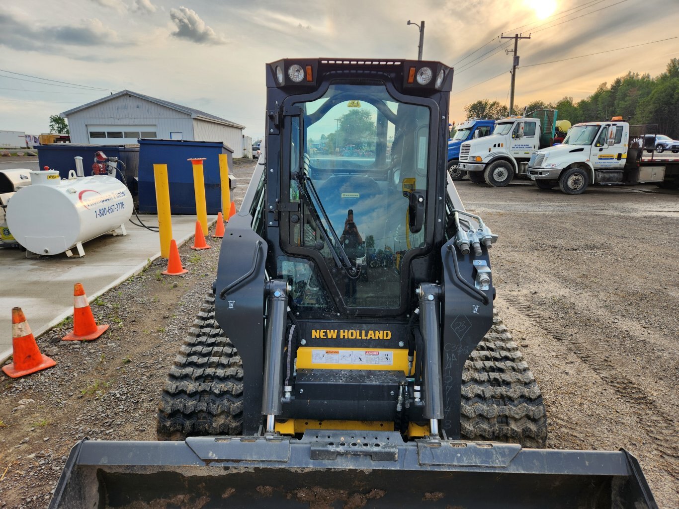 New Holland C332 compact track loader