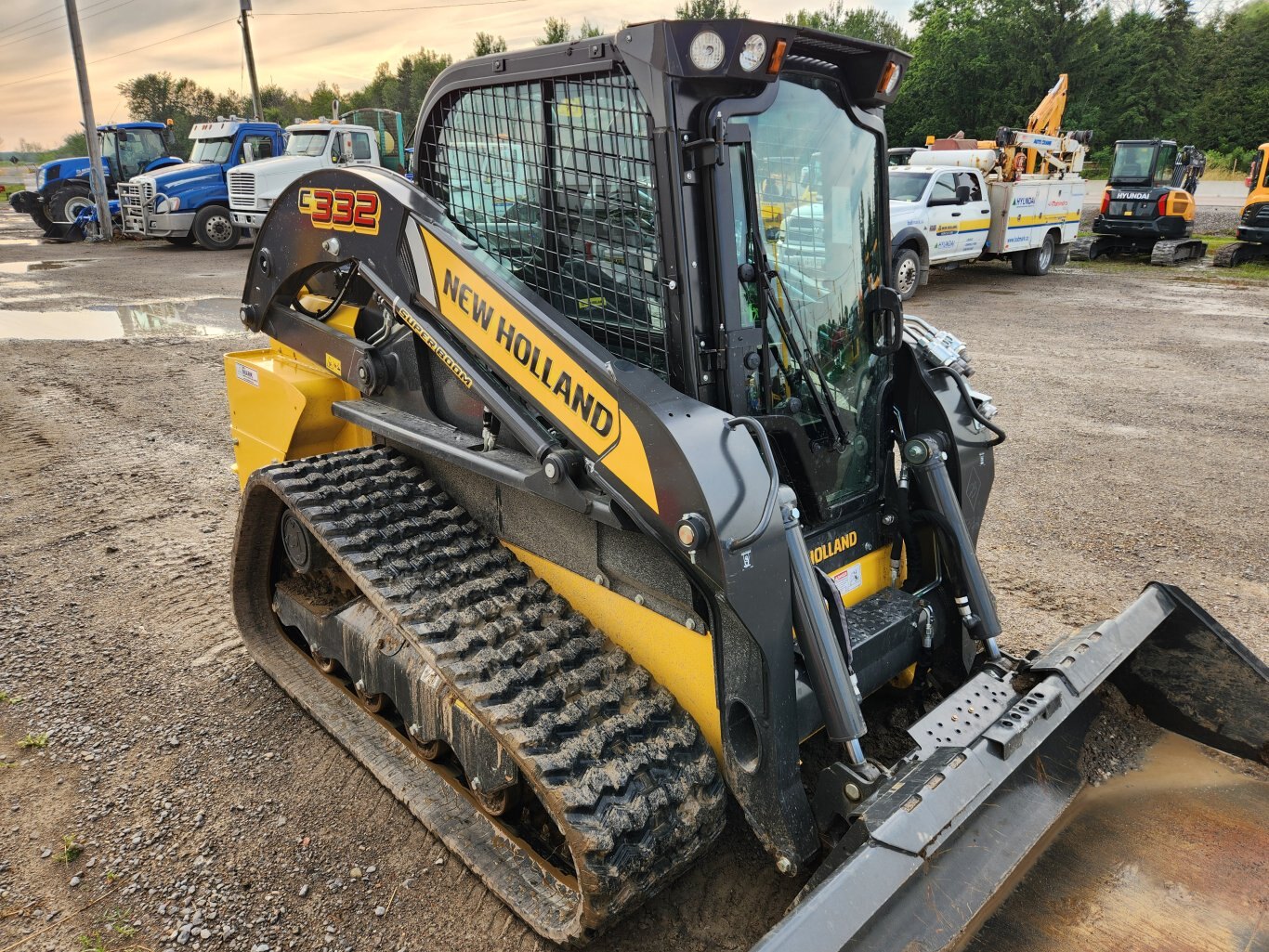 New Holland C332 compact track loader