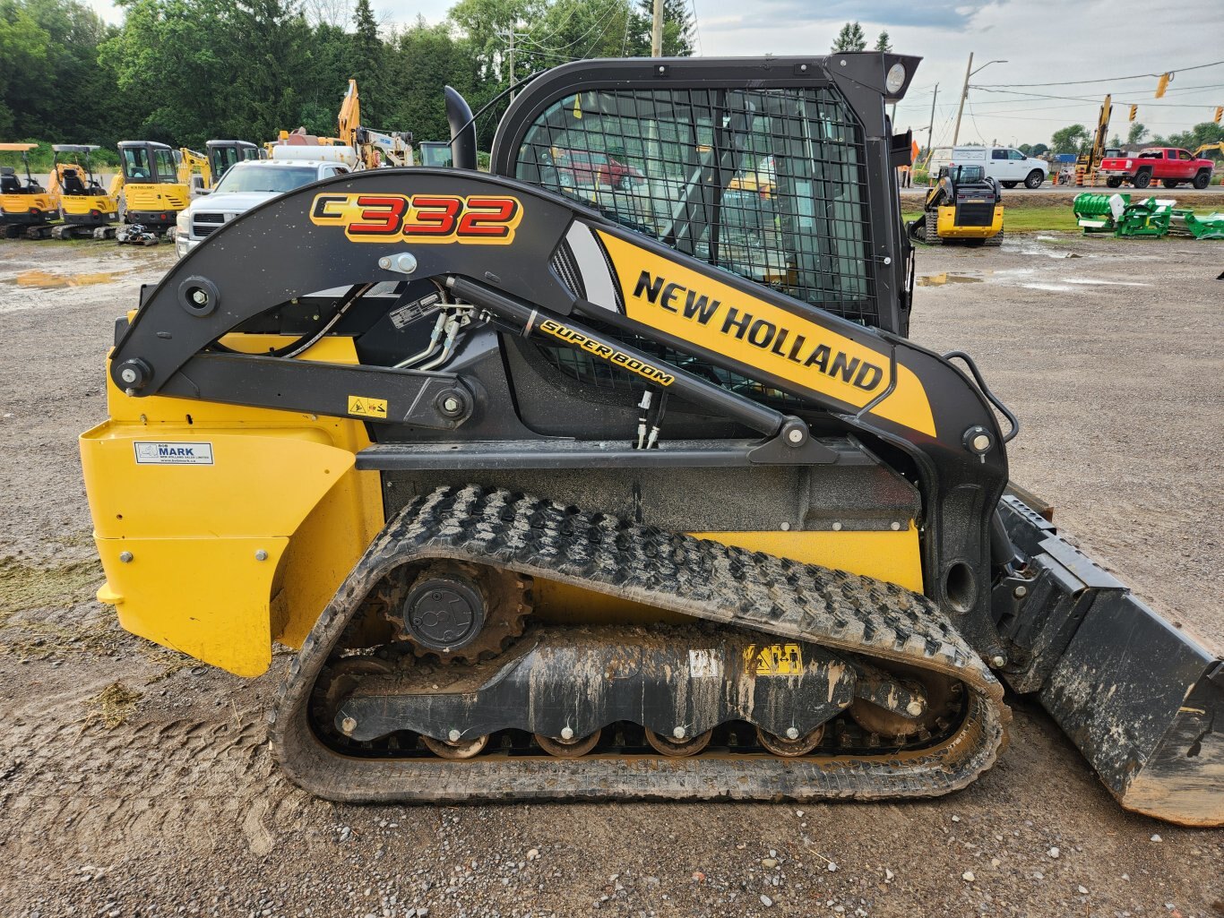 New Holland C332 compact track loader